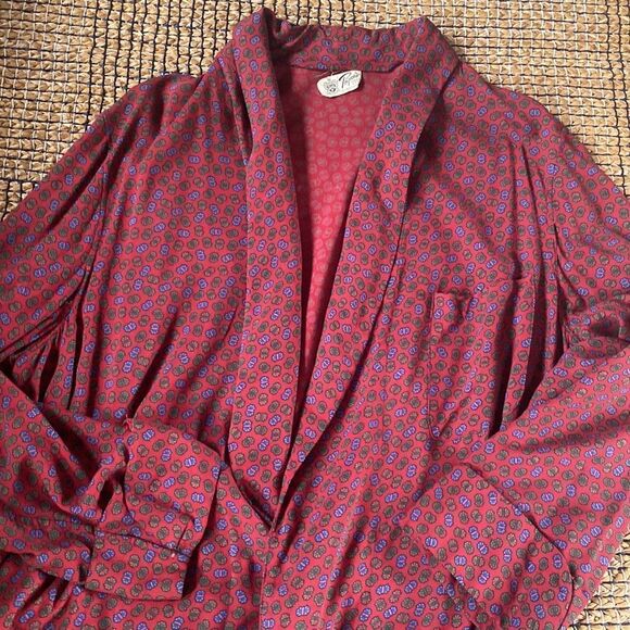 Vintage 1950’s Men’s Robe Dressing Gown Sleepwear Wise Robes of Distinction - Picture 6 of 15